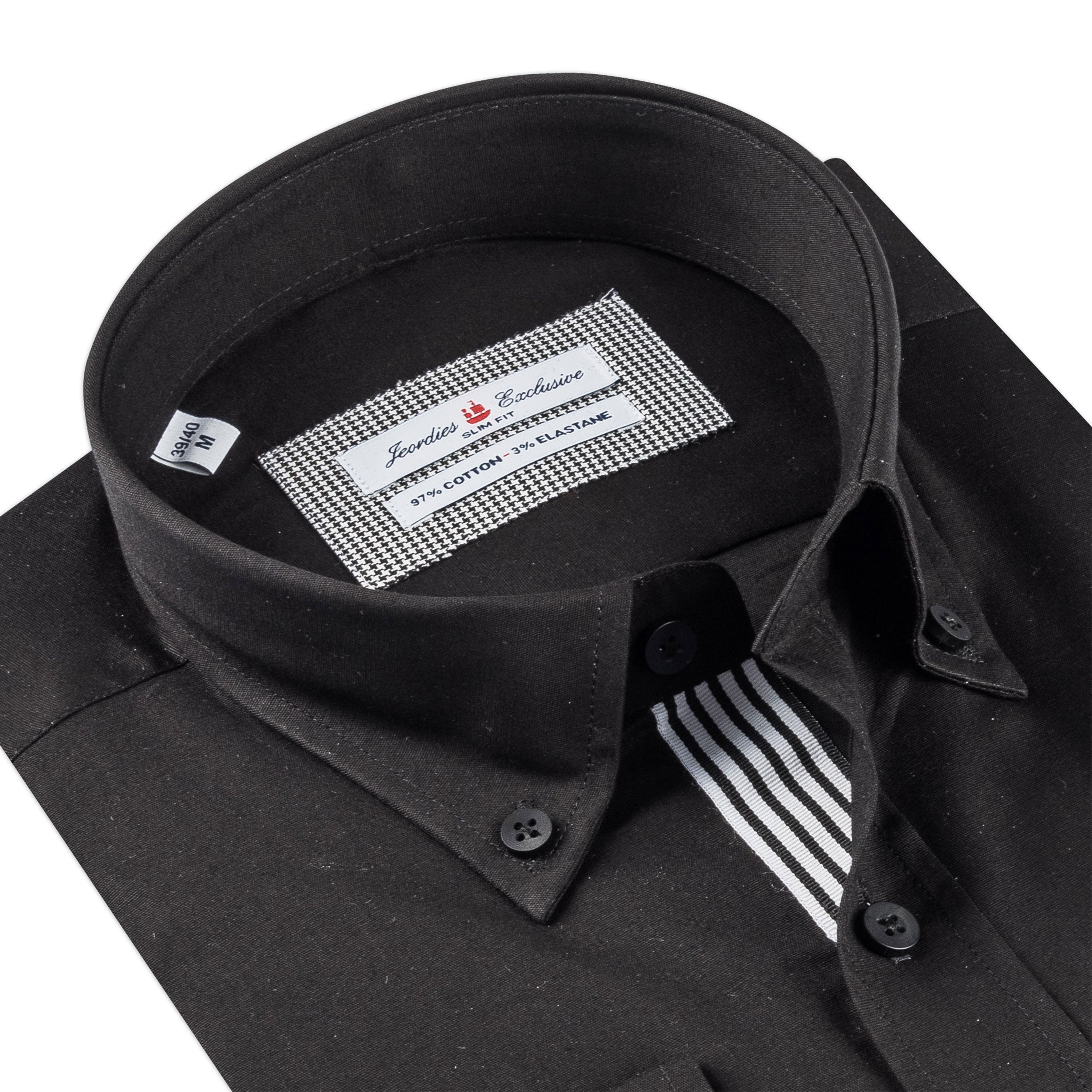 Black Cotton Shirt