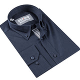 Navy Cotton Shirt
