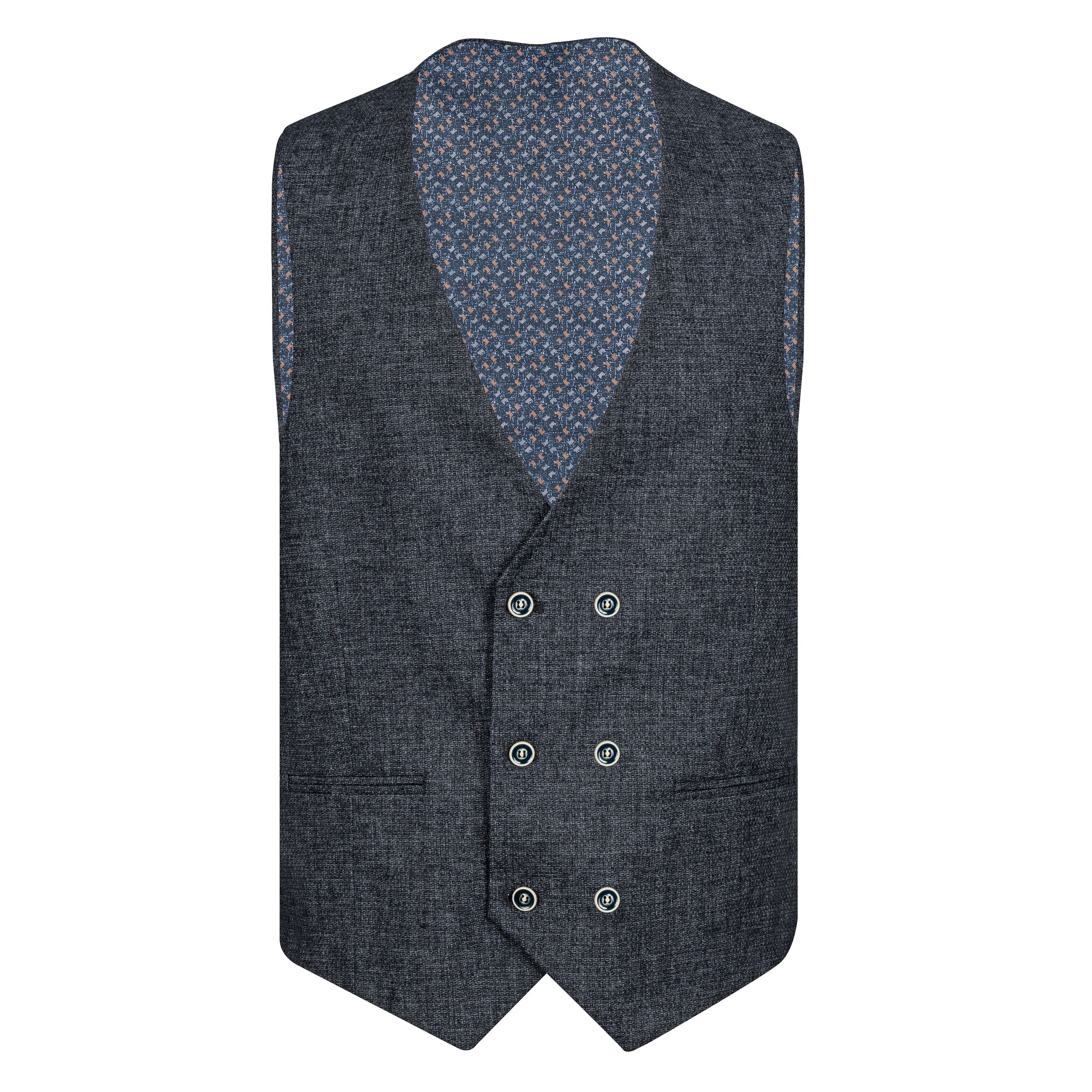 Navy Waistcoat