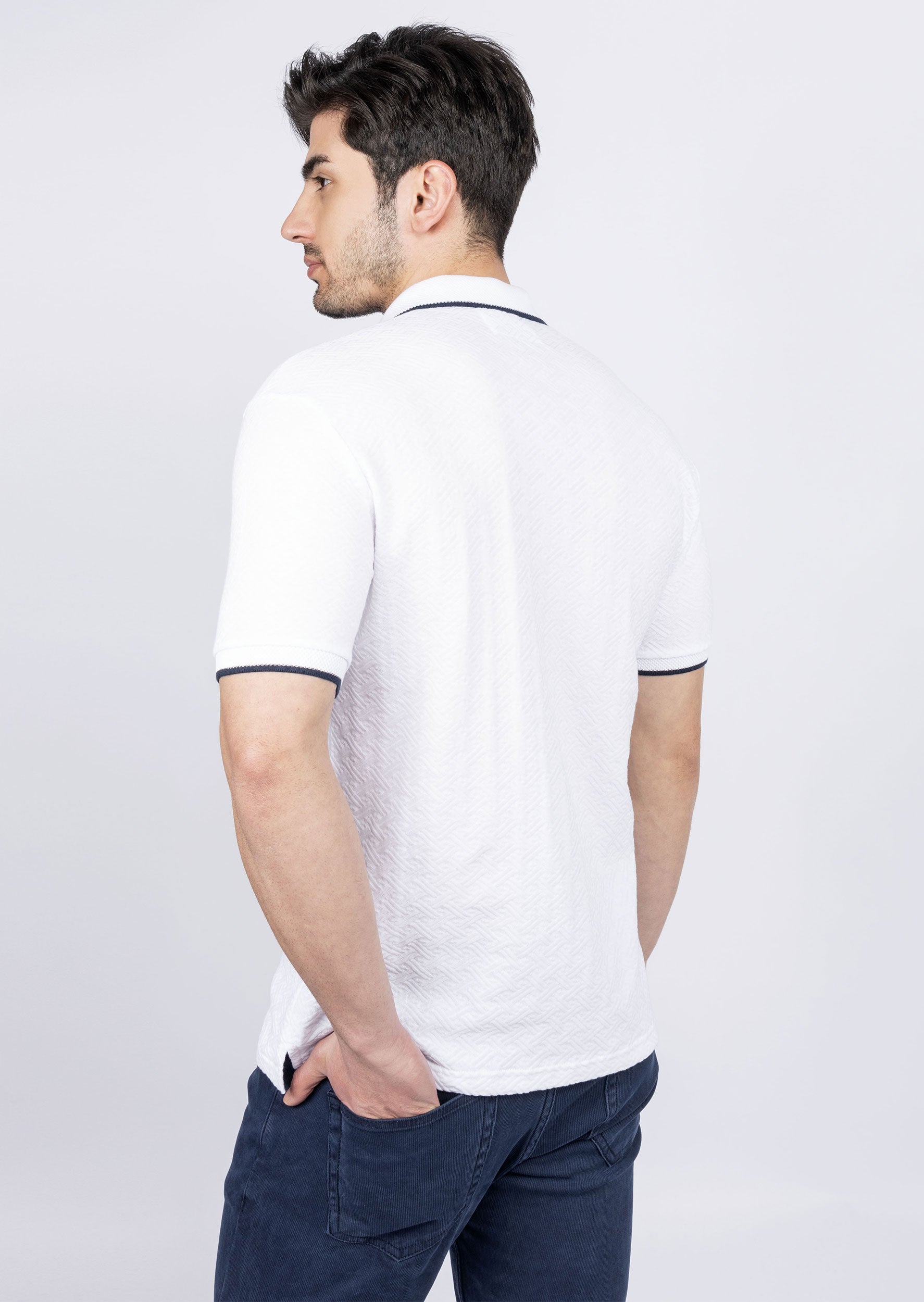White Polo T-Shirt