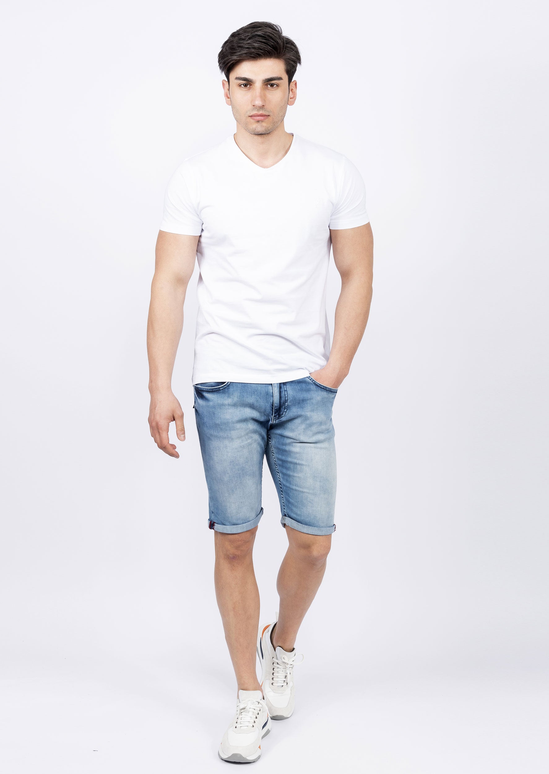 Light Blue Bermuda Short