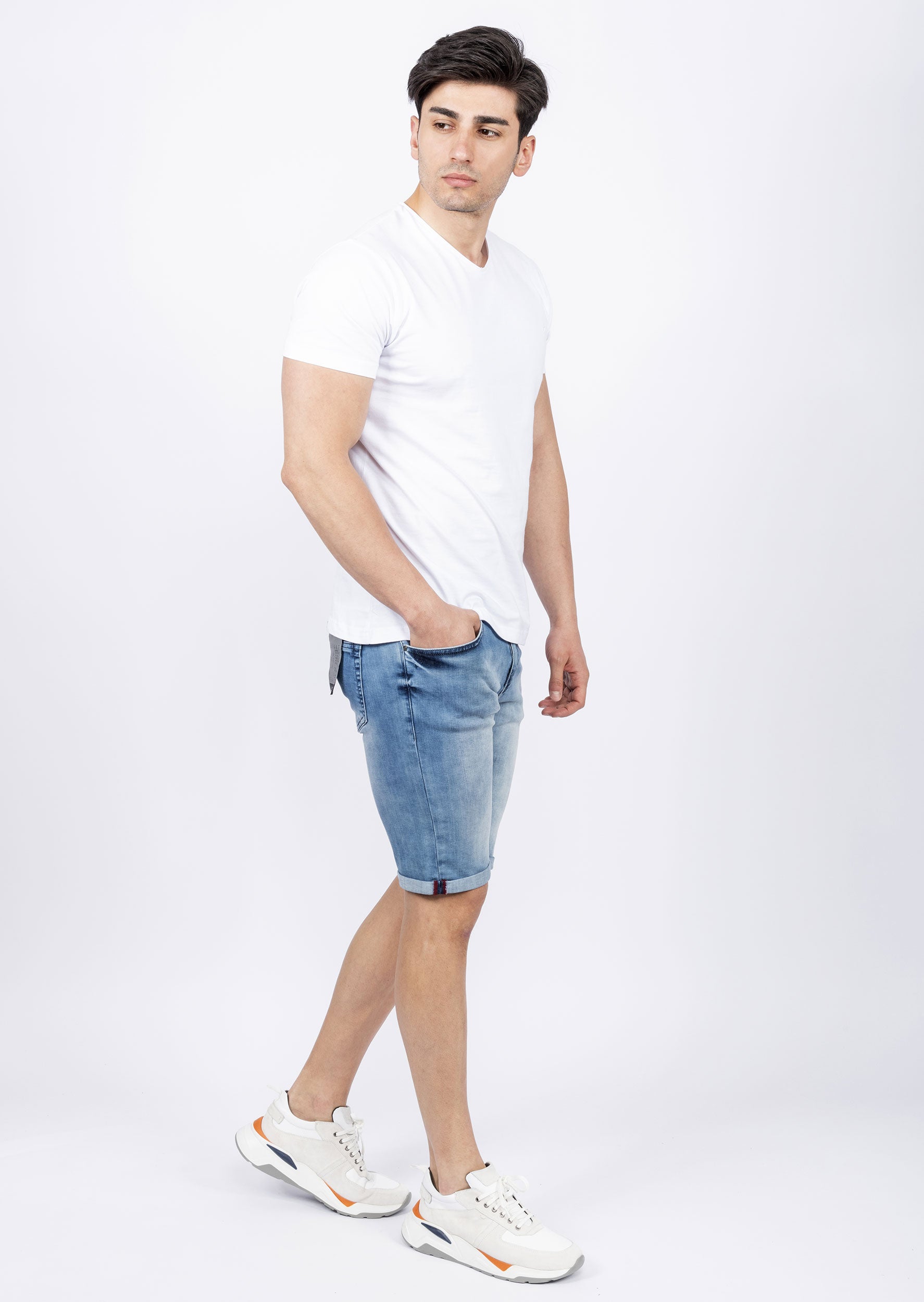 Light Blue Bermuda Short