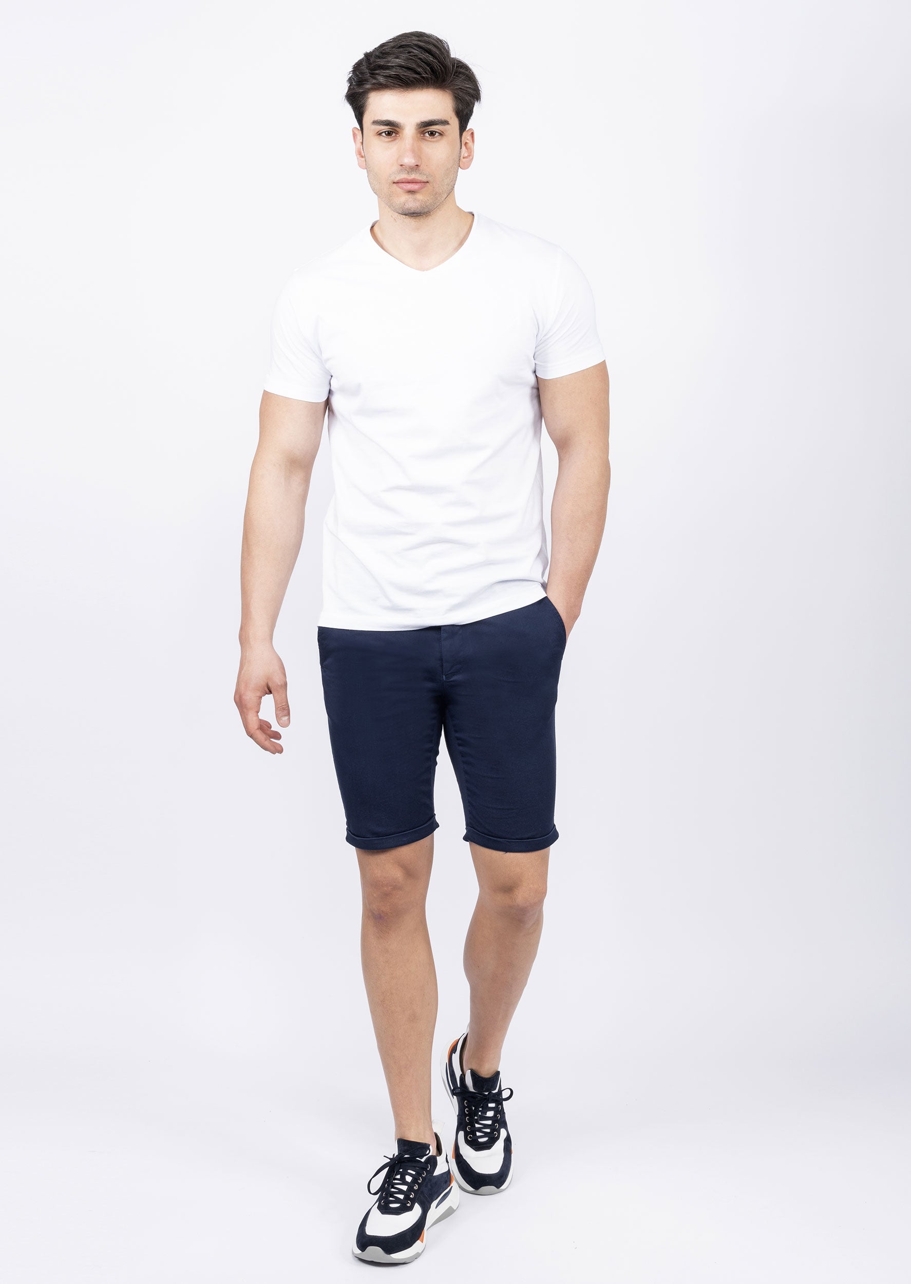Navy Bermuda Short
