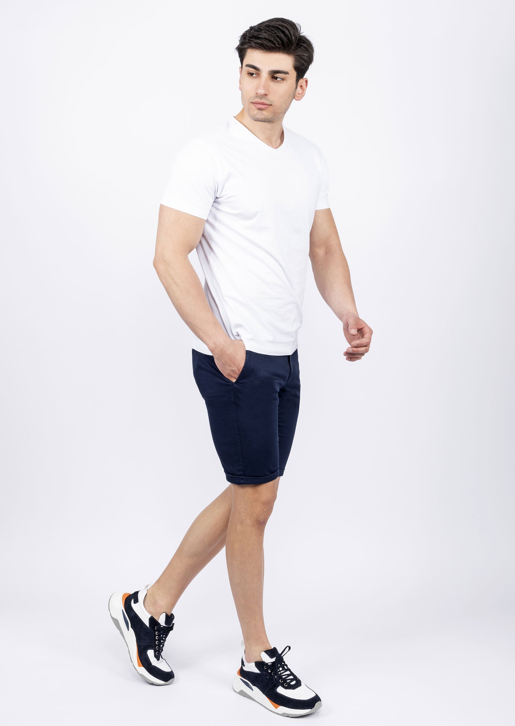 Navy Bermuda Short
