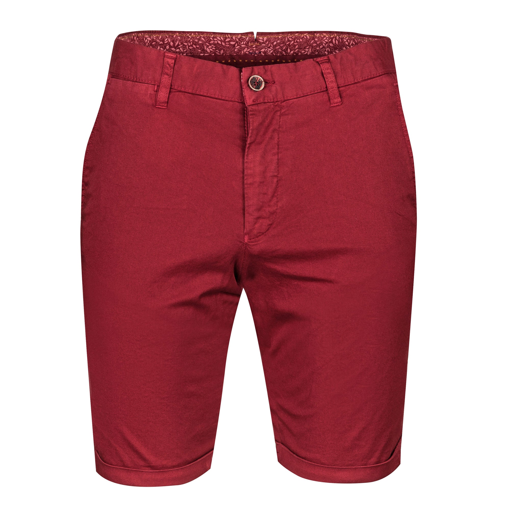 Burgundy Bermuda Short