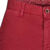 Burgundy Bermuda Short