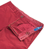 Burgundy Bermuda Short
