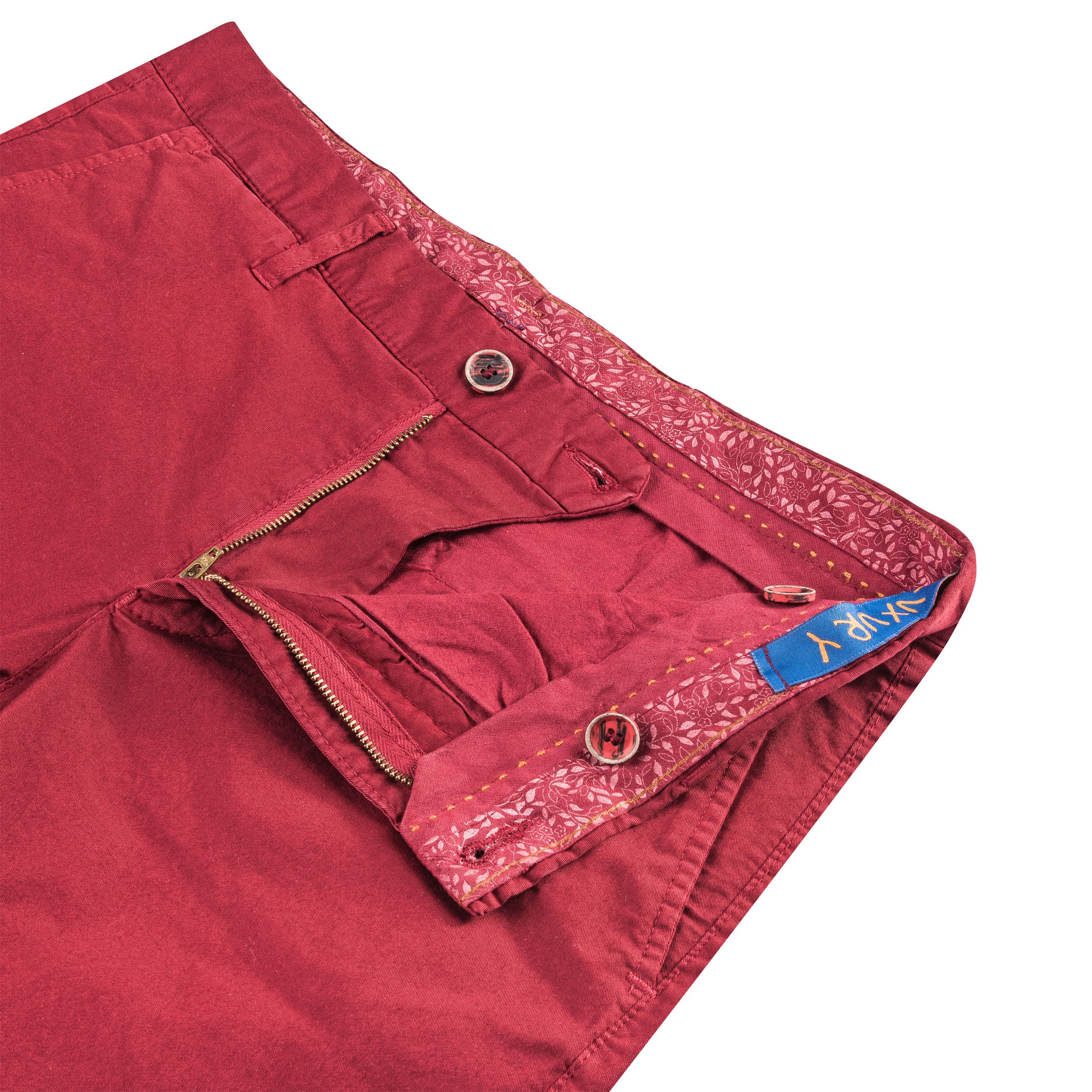 Burgundy Bermuda Short