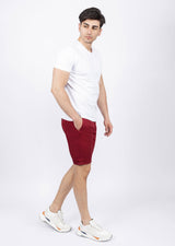 Burgundy Bermuda Short