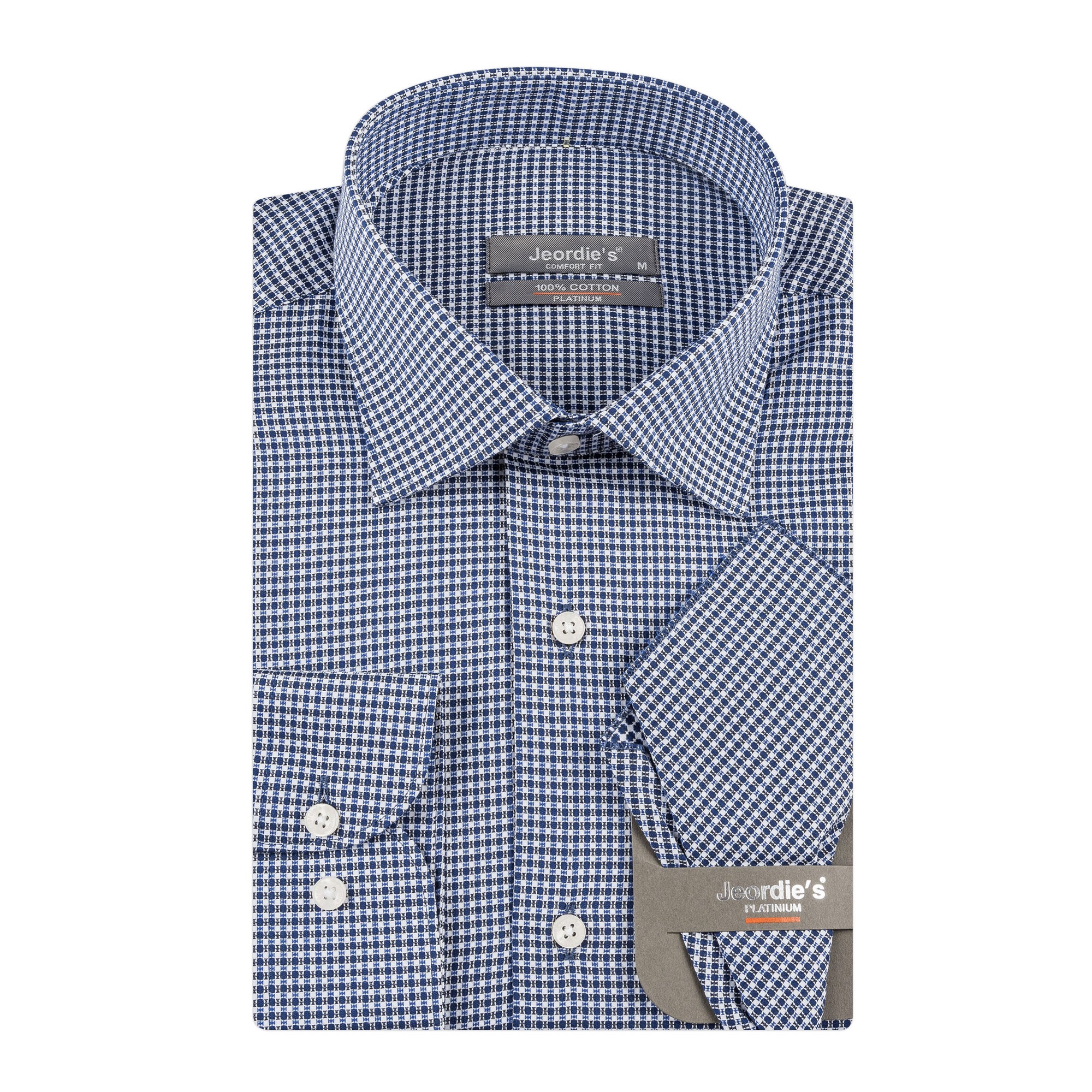 Navy Cotton Shirt