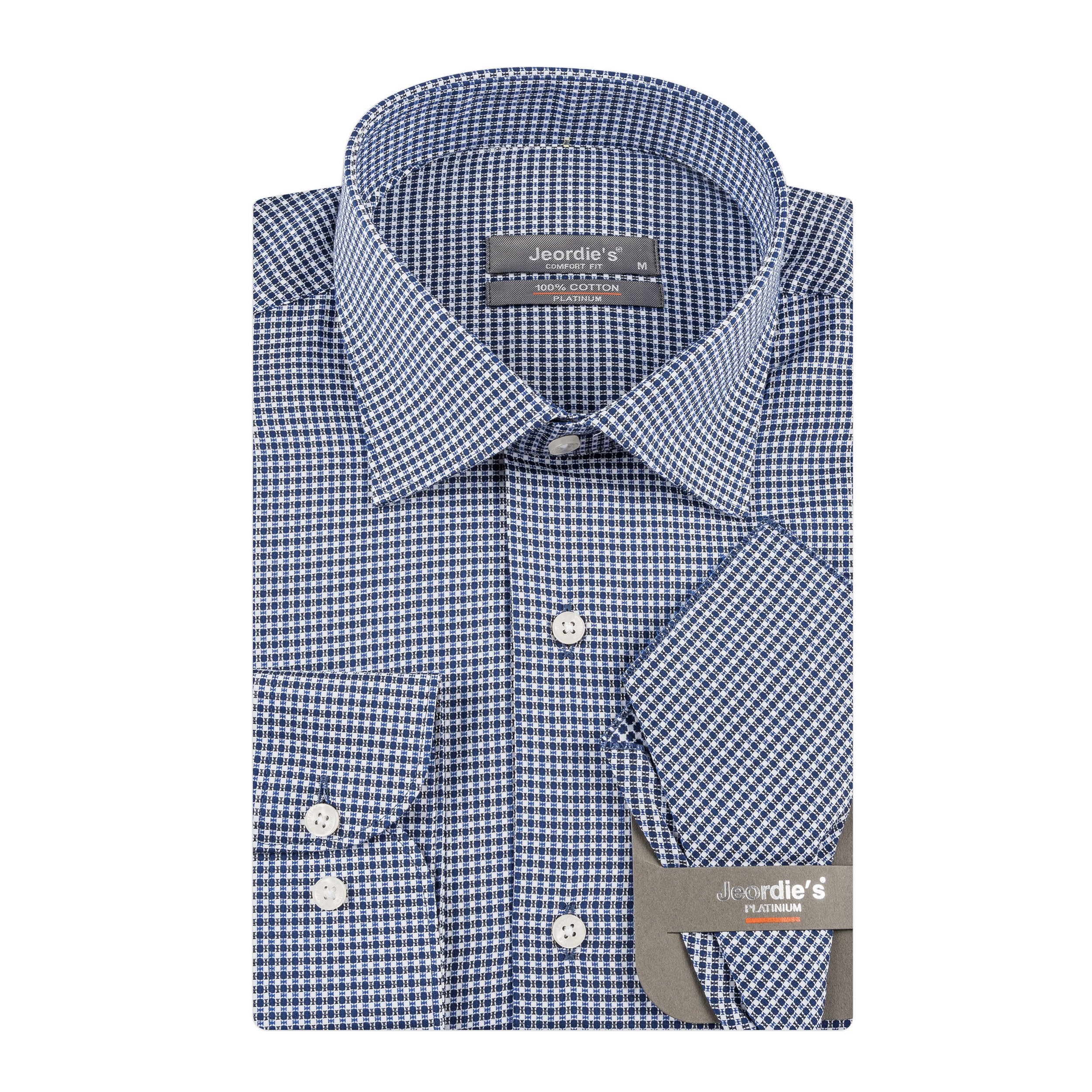 Navy Cotton Shirt