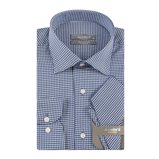Navy Cotton Shirt