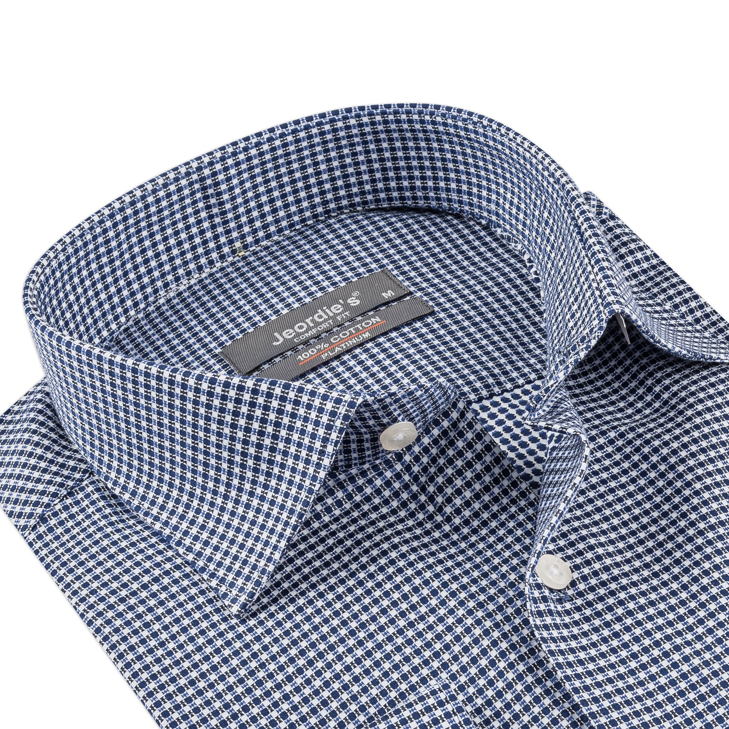 Navy Cotton Shirt