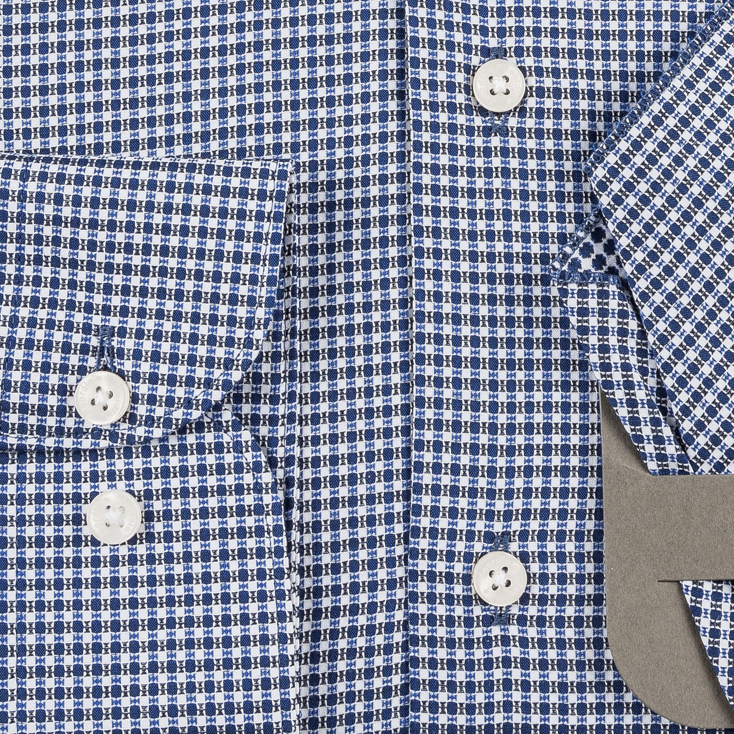 Navy Cotton Shirt