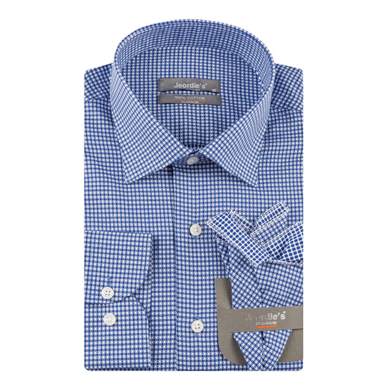 Sax Blue Cotton Shirt