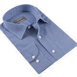 Sax Blue Cotton Shirt
