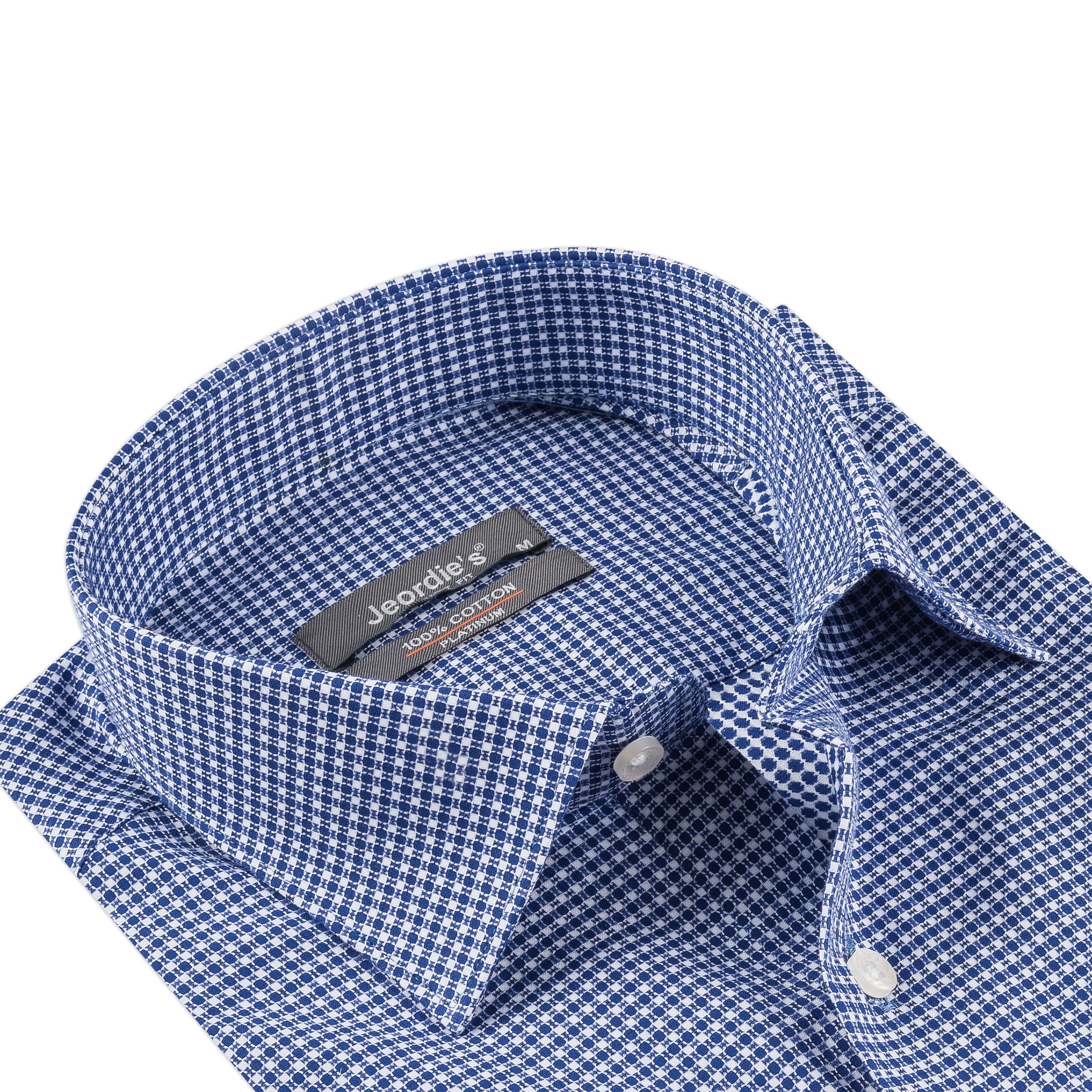 Sax Blue Cotton Shirt