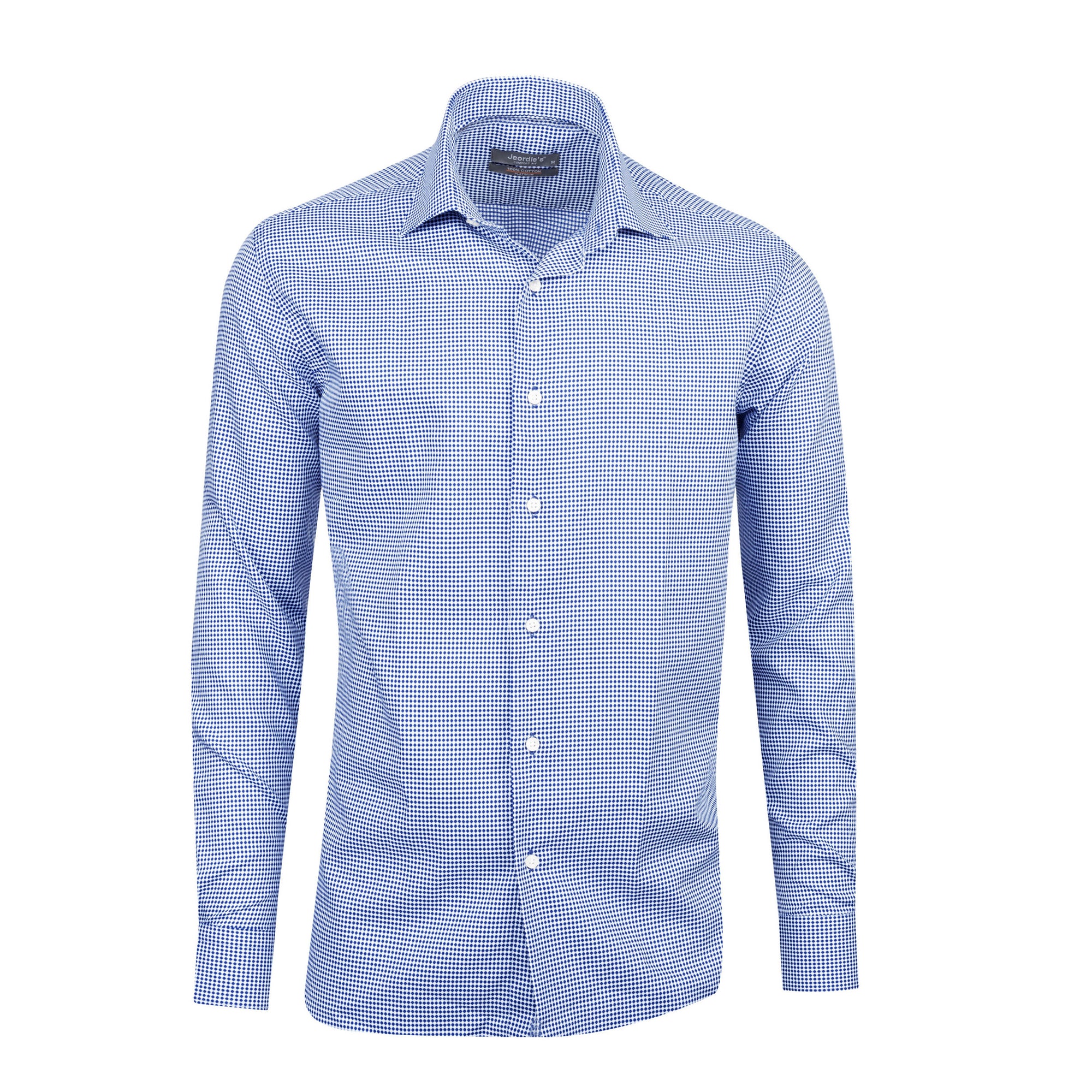 Sax Blue Cotton Shirt