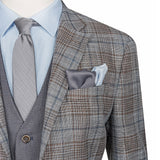 Brown Three-Piece Suit