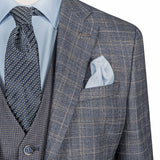 Charcoal Three-Piece Suit
