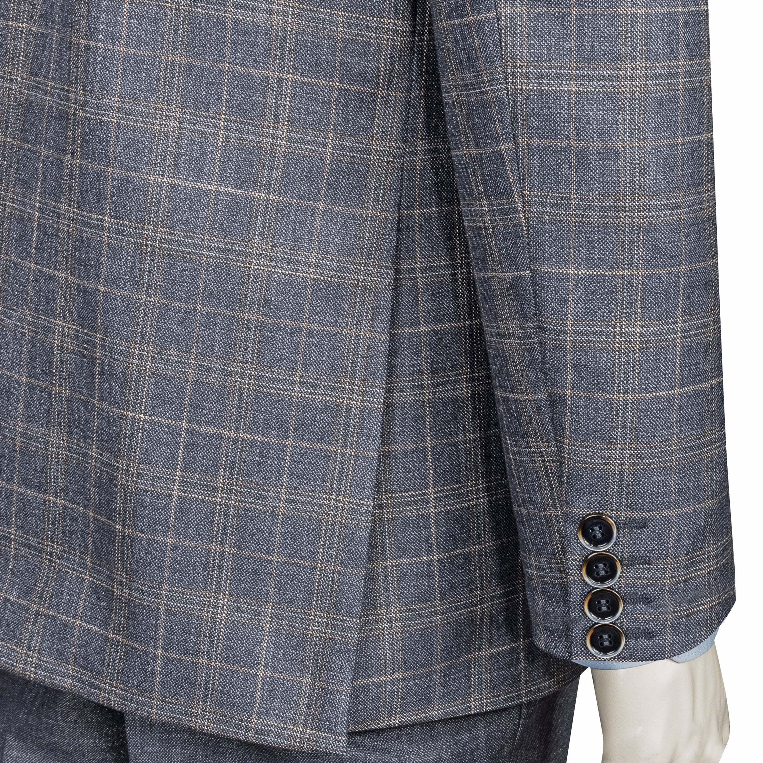 Charcoal Three-Piece Suit