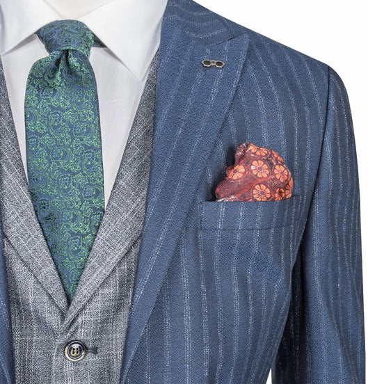 Navy Three-Piece Suit