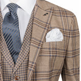 Brown Three-Piece Suit