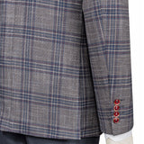 Navy - Beige Three-Piece Suit