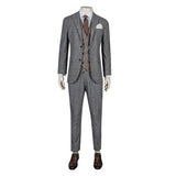 Grey Three-Piece Suit
