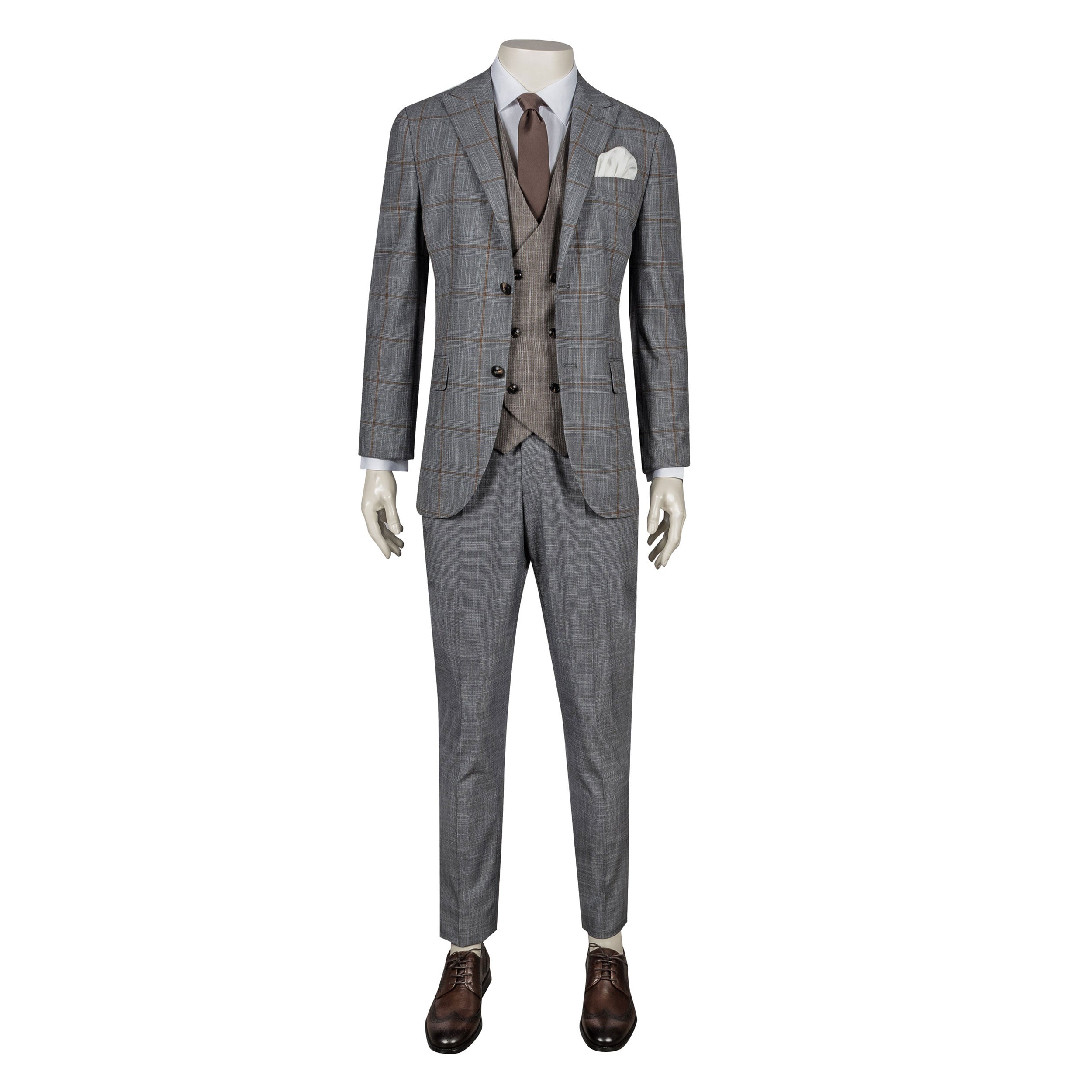 Grey Three-Piece Suit