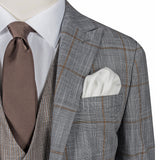 Grey Three-Piece Suit