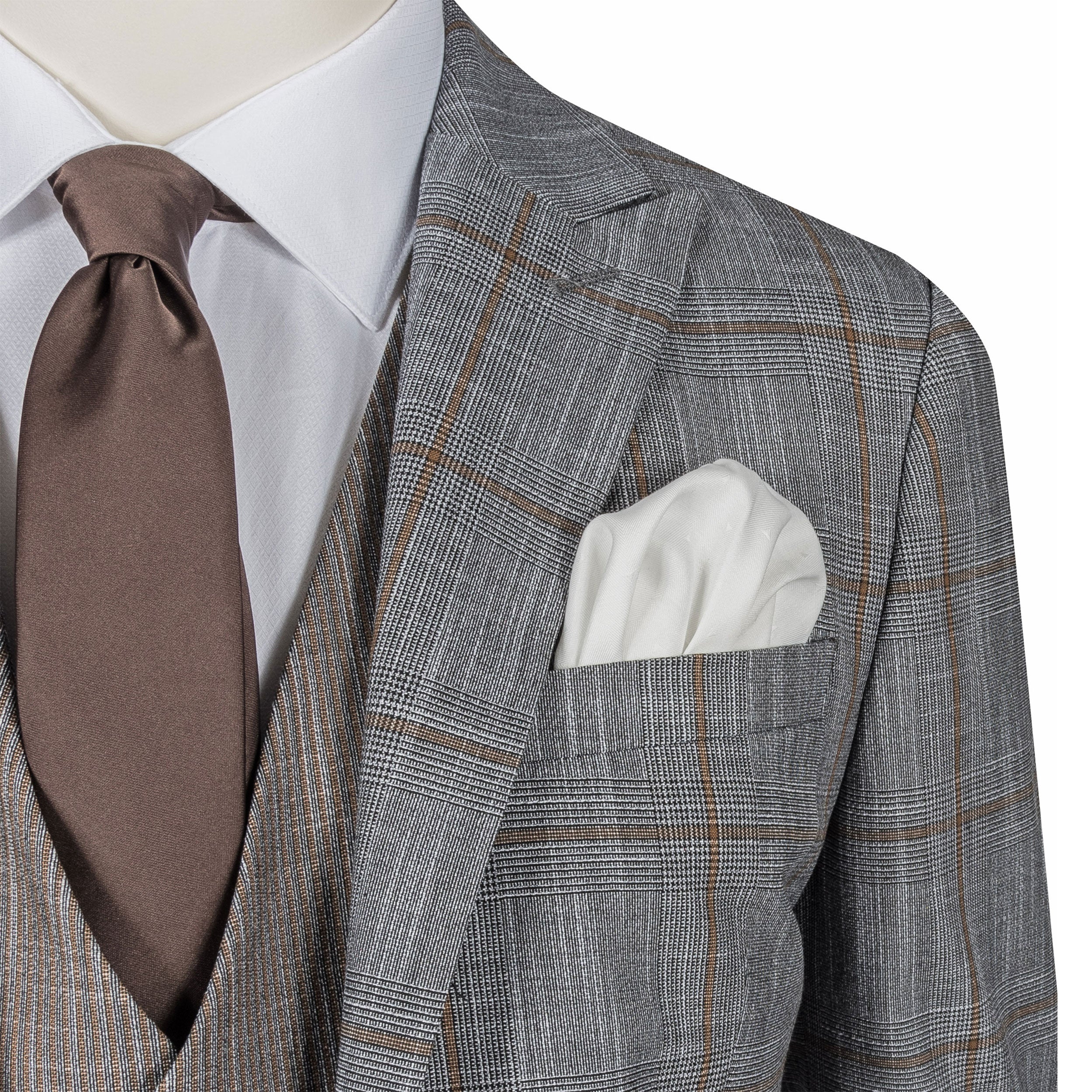 Grey Three-Piece Suit