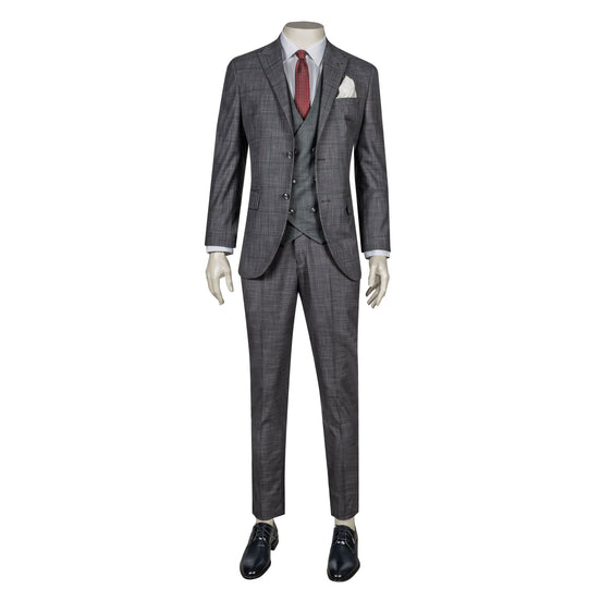 Anthracite - Green Three-Piece Suit