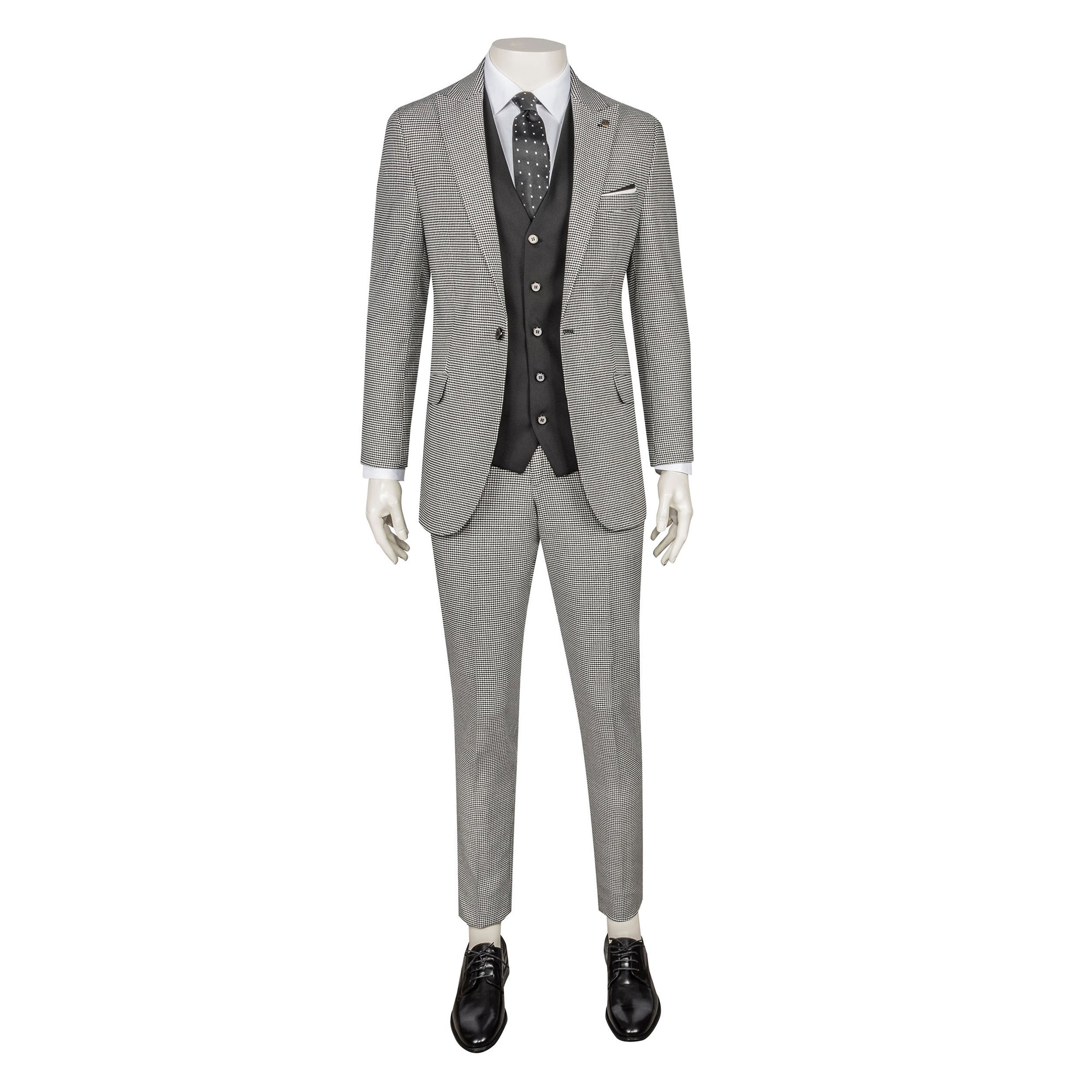 Black Three-Piece Suit