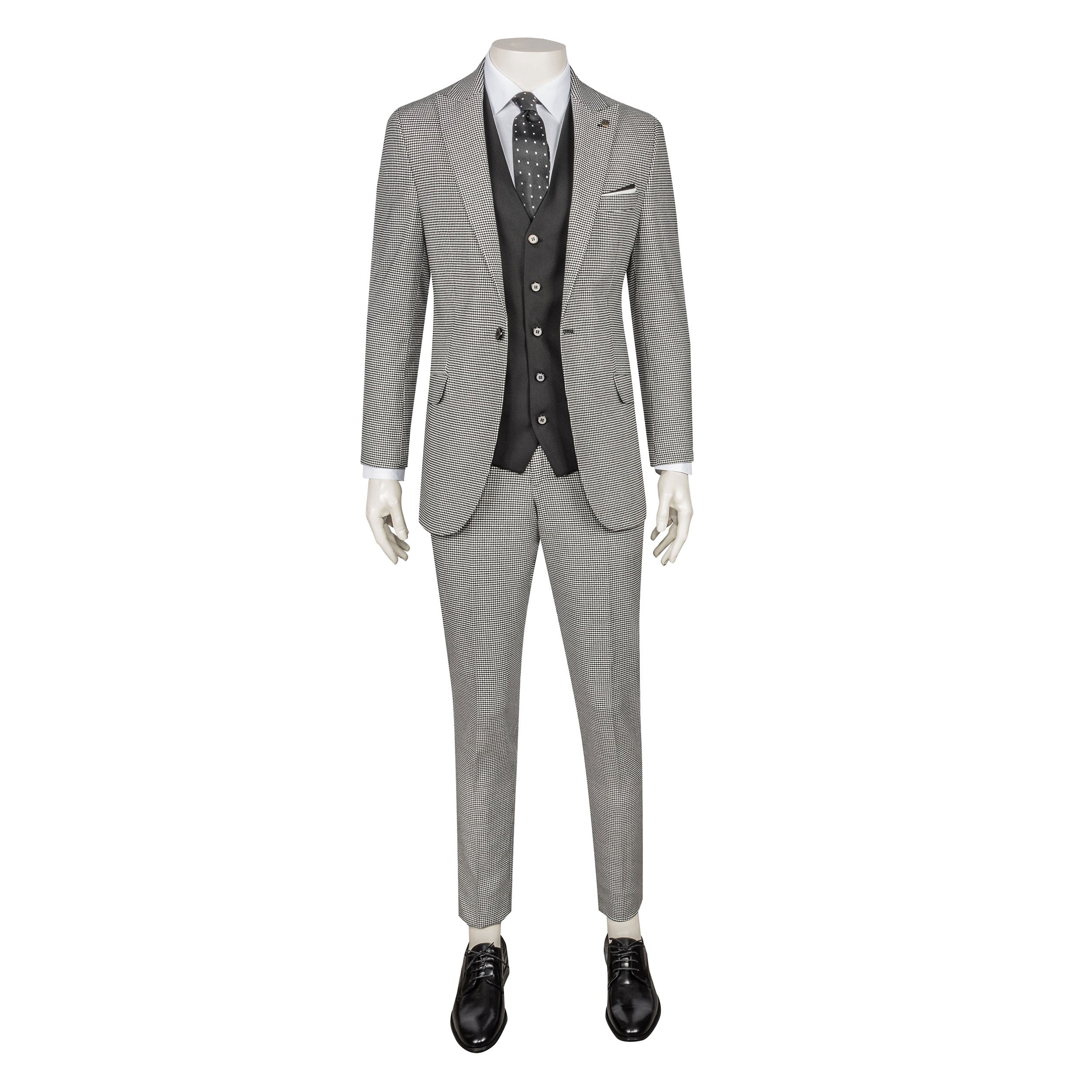 Black Three-Piece Suit