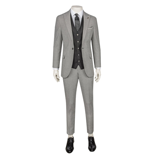Black Three-Piece Suit