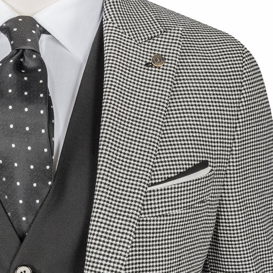 Black Three-Piece Suit