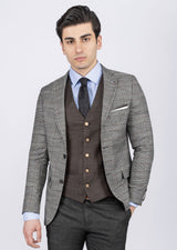 Black Three-Piece Suit