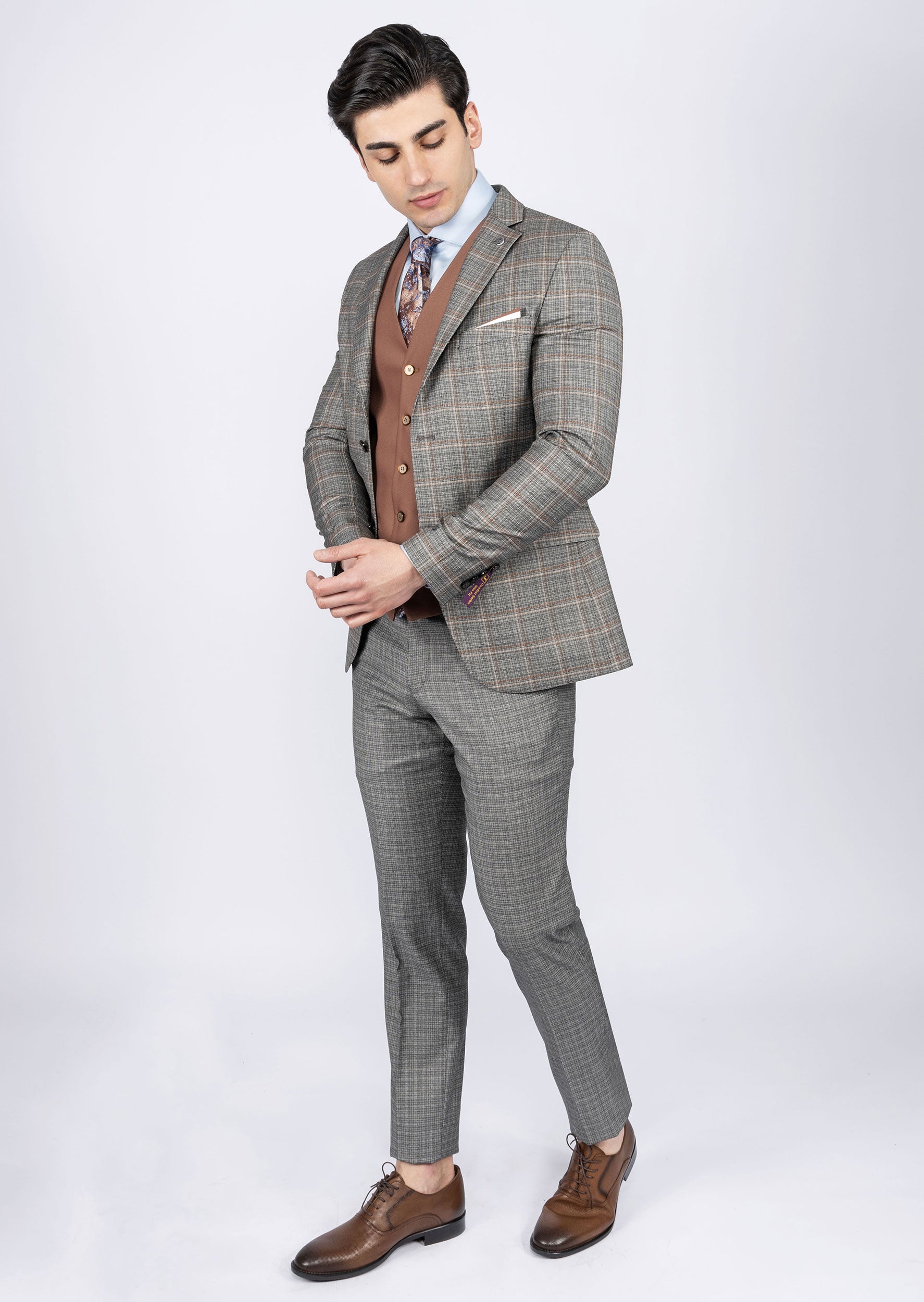 Black Three-Piece Suit