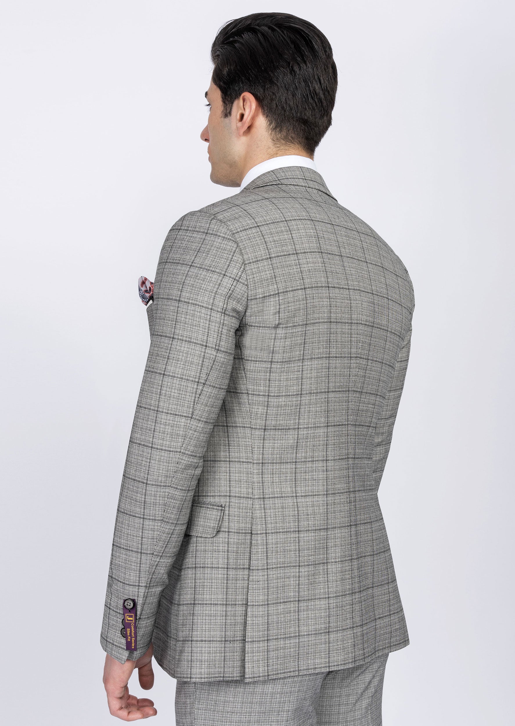 Grey Three-Piece Suit