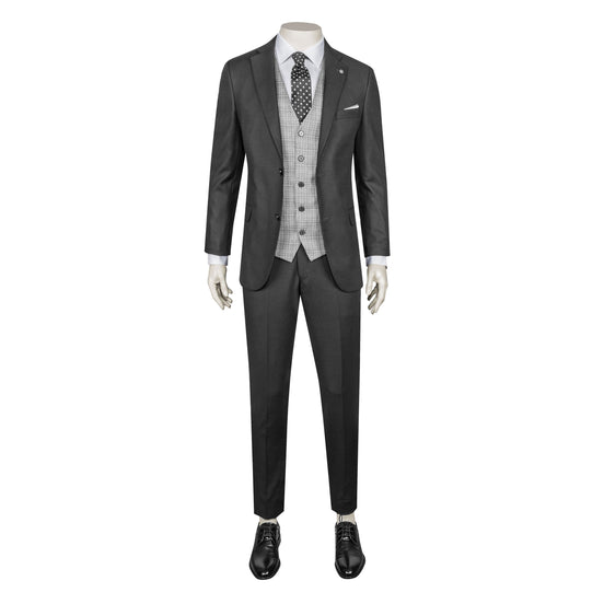 Black Three-Piece Suit