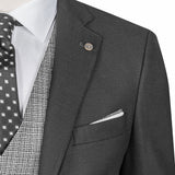 Black Three-Piece Suit