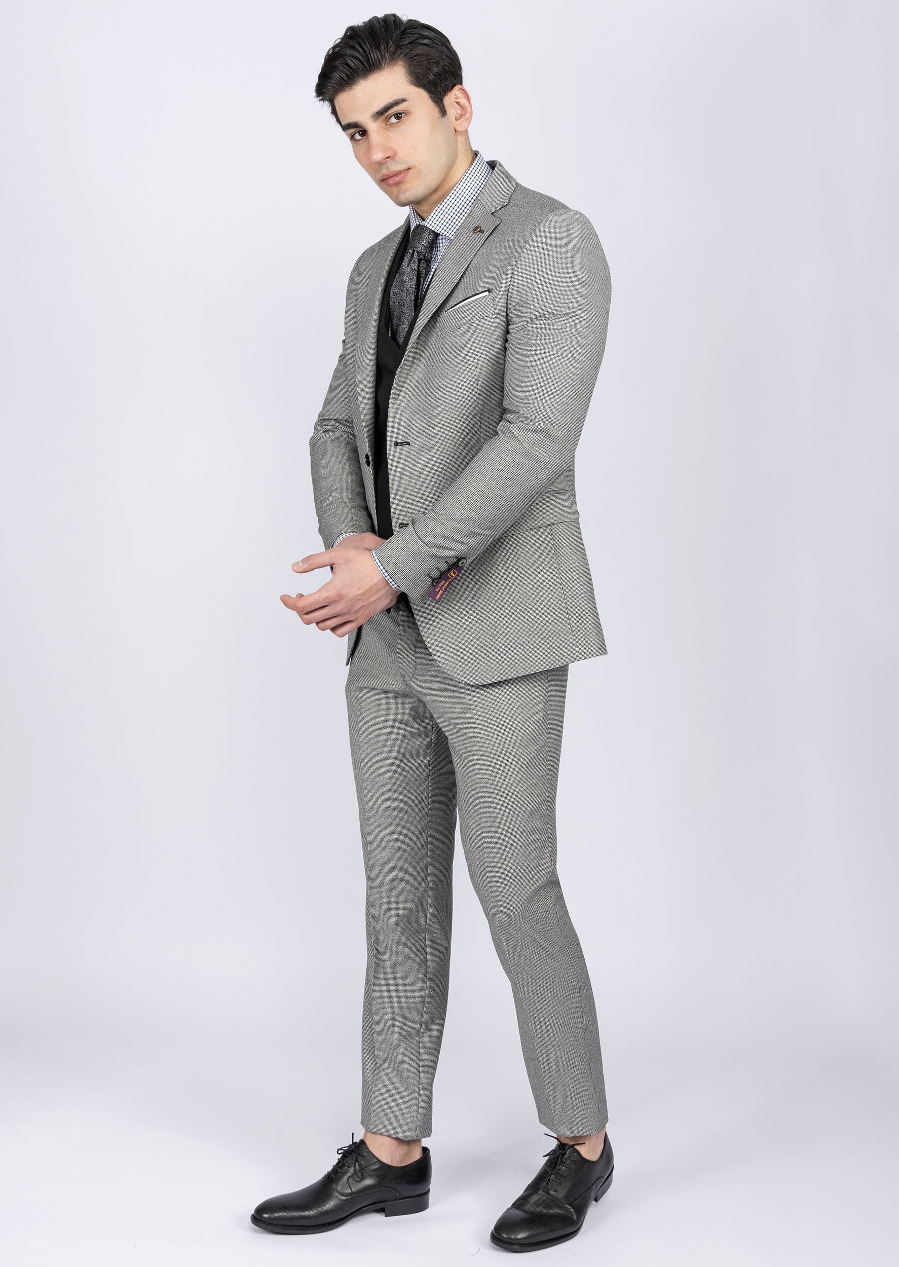 Black Three-Piece Suit