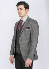 Black Three-Piece Suit