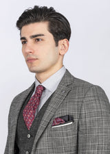 Black Three-Piece Suit