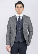 Navy Three-Piece Suit