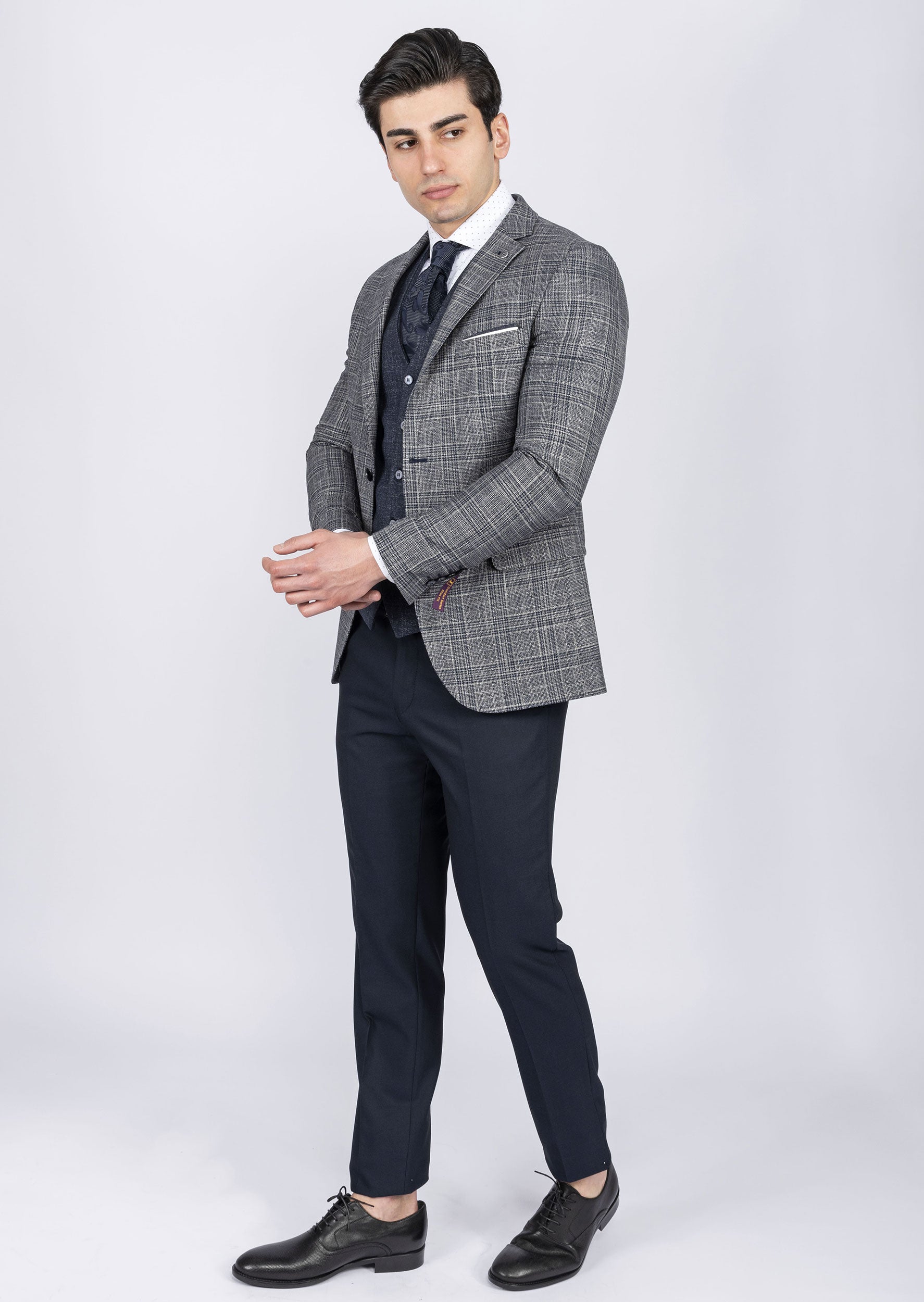 Navy Three-Piece Suit