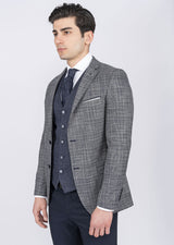 Navy Three-Piece Suit