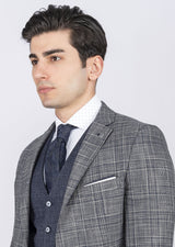 Navy Three-Piece Suit