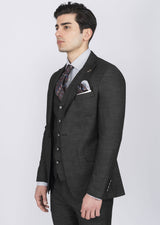 Black Three-Piece Suit